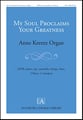 My Soul Proclaims Your Greatness SATB choral sheet music cover